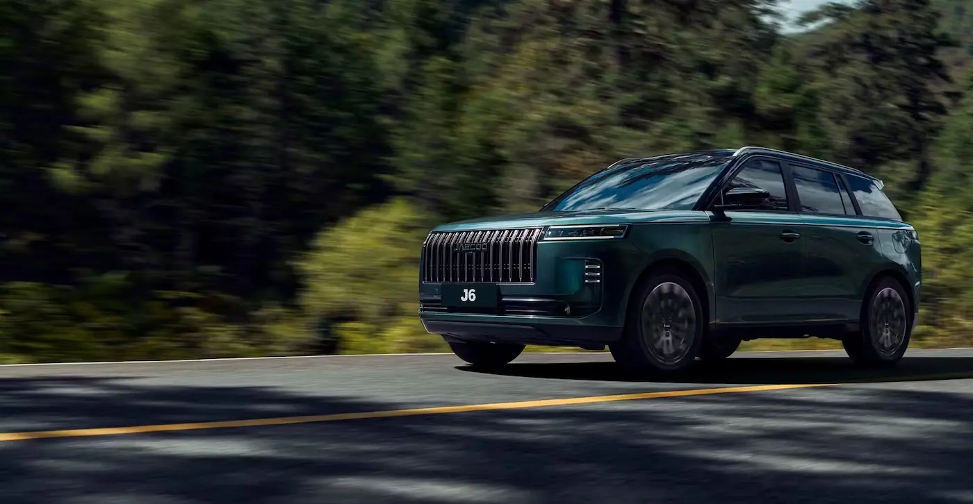 JAECOO J6 - амбициозный характер